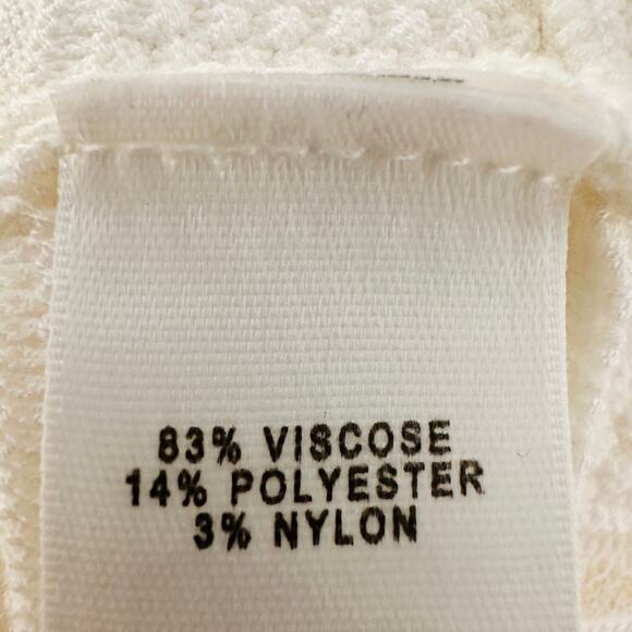 $995 ST JOHN NWT Designer Neutral Cream White Knit Lined Dress – Size 8 - Picture 9 of 10